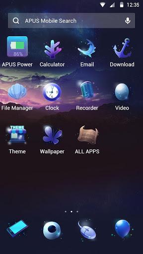 Dream Travel Distance-APUS Launcher stylish theme - Image screenshot of android app
