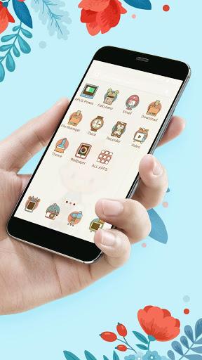 Cute Simple Life Theme for Android - عکس برنامه موبایلی اندروید