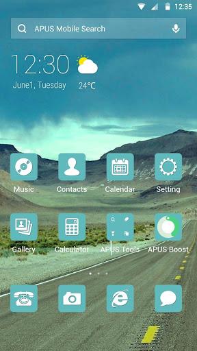 journey-APUS Launcher theme - Image screenshot of android app