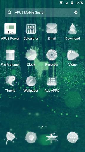 Magic-APUS Launcher theme - Image screenshot of android app