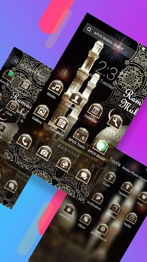 Ramadan-APUS Launcher theme - Image screenshot of android app