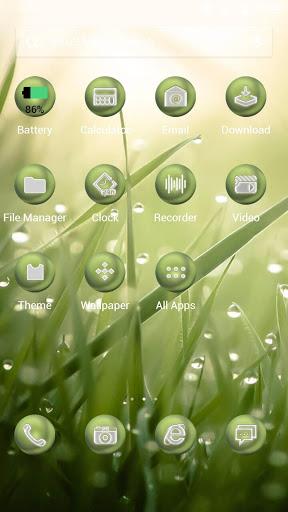 Lush-APUS Launcher theme - Image screenshot of android app