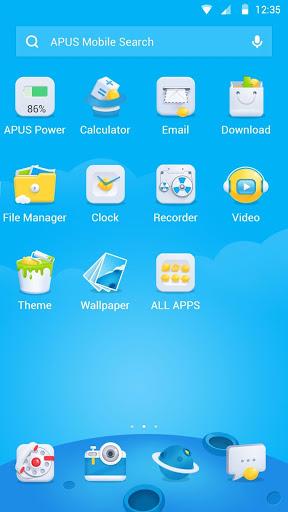 Whimsy-APUS Launcher theme - Image screenshot of android app