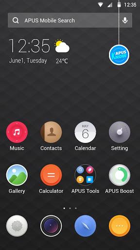 Black simple business -APUS Launcher free theme - عکس برنامه موبایلی اندروید
