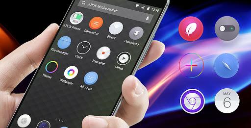 Black simple business -APUS Launcher free theme - عکس برنامه موبایلی اندروید