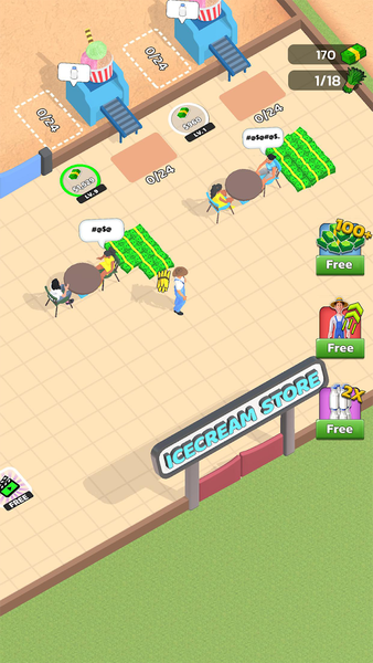 Arcade Dairy - Gameplay image of android game