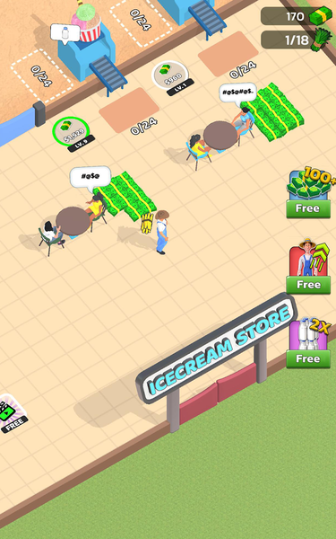 Arcade Dairy - Gameplay image of android game
