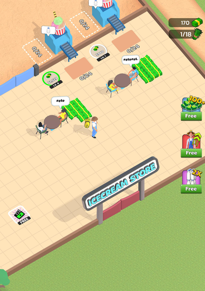 Arcade Dairy - Gameplay image of android game