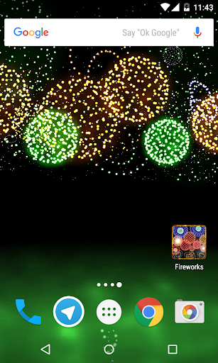 New Year 2023 Fireworks 4D - Image screenshot of android app