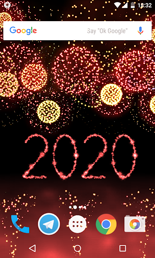 New Year ۲۰۲۳ Fireworks ۴D - عکس برنامه موبایلی اندروید