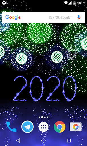 New Year ۲۰۲۳ Fireworks ۴D - عکس برنامه موبایلی اندروید