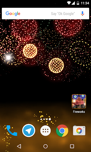 New Year ۲۰۲۳ Fireworks ۴D - عکس برنامه موبایلی اندروید