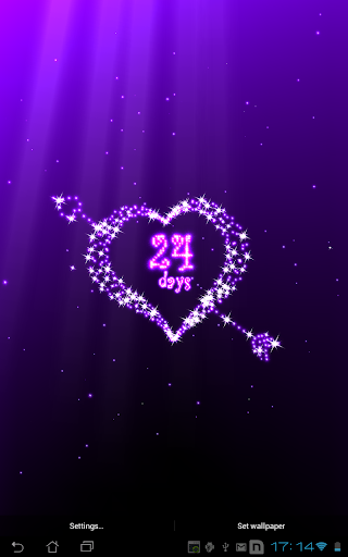 Hearts live wallpaper - عکس برنامه موبایلی اندروید
