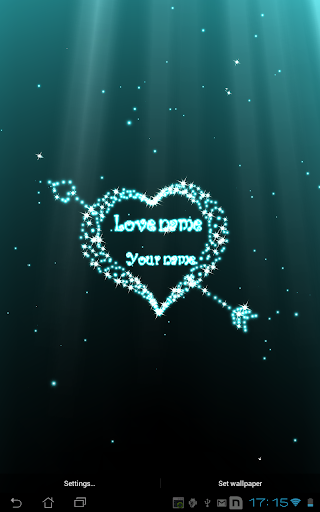Hearts live wallpaper - عکس برنامه موبایلی اندروید