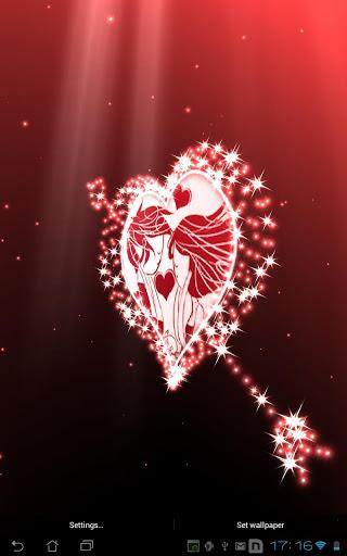Hearts live wallpaper - عکس برنامه موبایلی اندروید