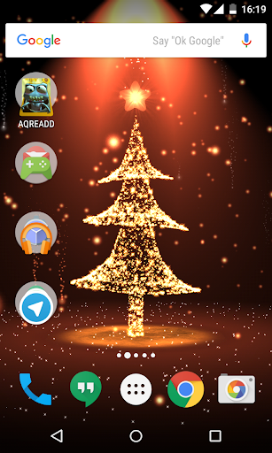 Christmas tree live wallpaper - عکس برنامه موبایلی اندروید