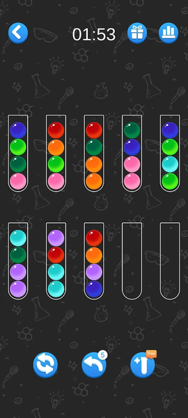 Ball Sort Quiz - Gameplay image of android game