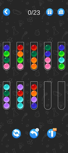 Ball Sort Quiz - Gameplay image of android game
