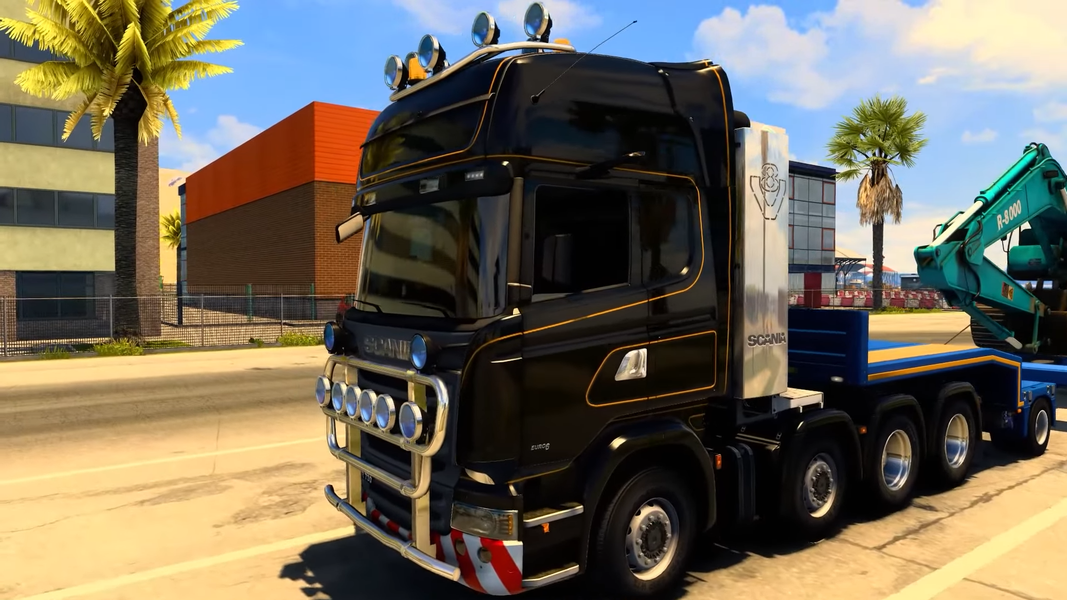 Euro Truck Simulator Ultimate - Gameplay image of android game