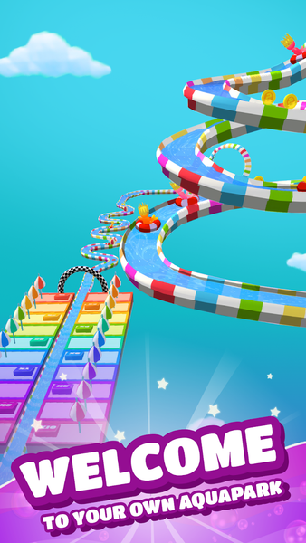 My Aquapark: Fun Race! - عکس بازی موبایلی اندروید