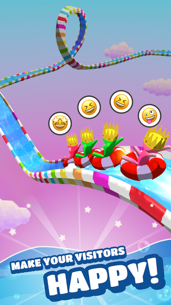 My Aquapark: Fun Race! - Gameplay image of android game
