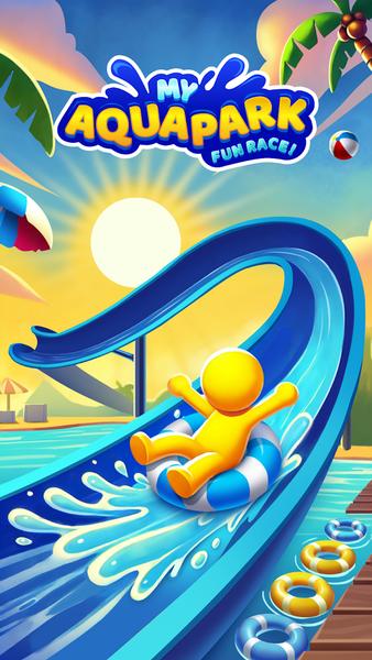 My Aquapark: Fun Race! - عکس بازی موبایلی اندروید