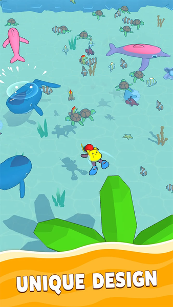 Fish Catch: Build Aquarium - Gameplay image of android game