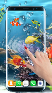 Aquarium Fish Live Wallpaper 3D:Fish Background Hd For Android - Download |  Cafe Bazaar