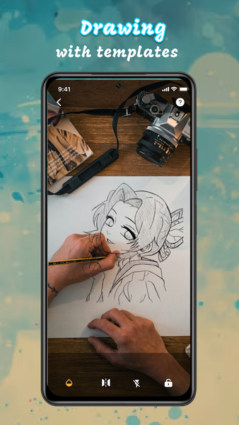 AR Draw Sketch: Paint & Trace - Image screenshot of android app