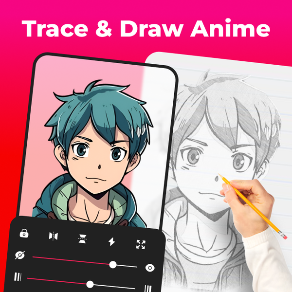 Sketch Anime - AR Trace & Draw - عکس برنامه موبایلی اندروید