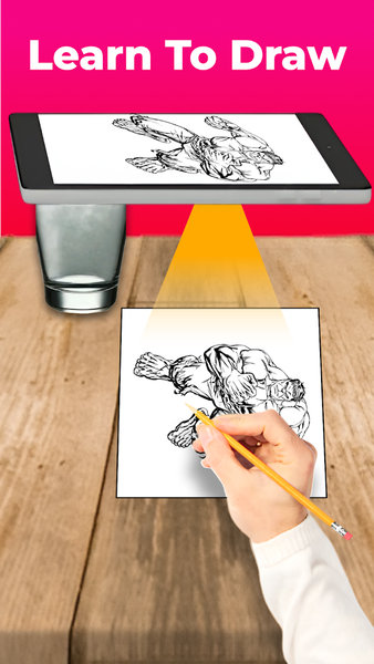 AR Drawing: Sketch Trace Paint - Image screenshot of android app