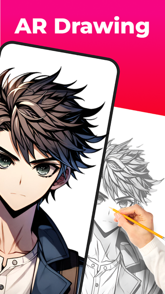 Sketch Anime - AR Trace & Draw - عکس برنامه موبایلی اندروید