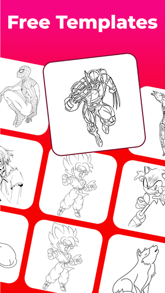 Sketch Anime - AR Trace & Draw - عکس برنامه موبایلی اندروید