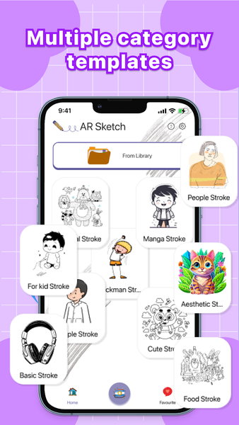 AR Drawing: Trace & Sketch Art - Image screenshot of android app