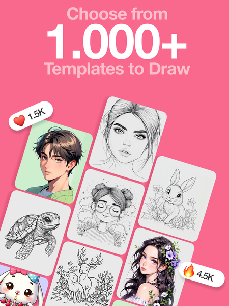 AR Drawing: Sketch & Trace - عکس برنامه موبایلی اندروید