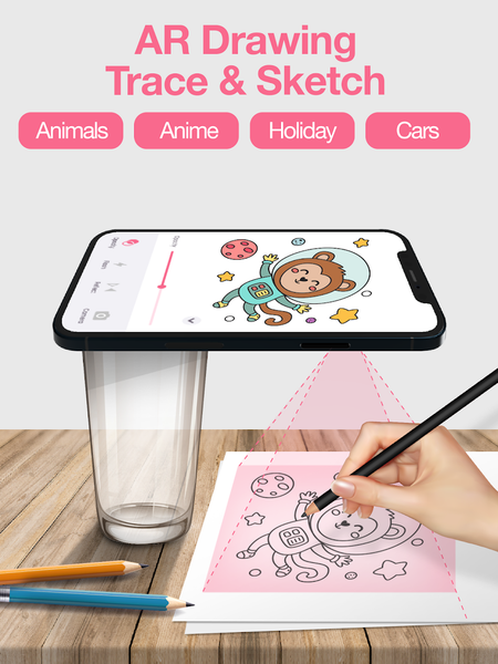 AR Drawing: Sketch & Trace - عکس برنامه موبایلی اندروید