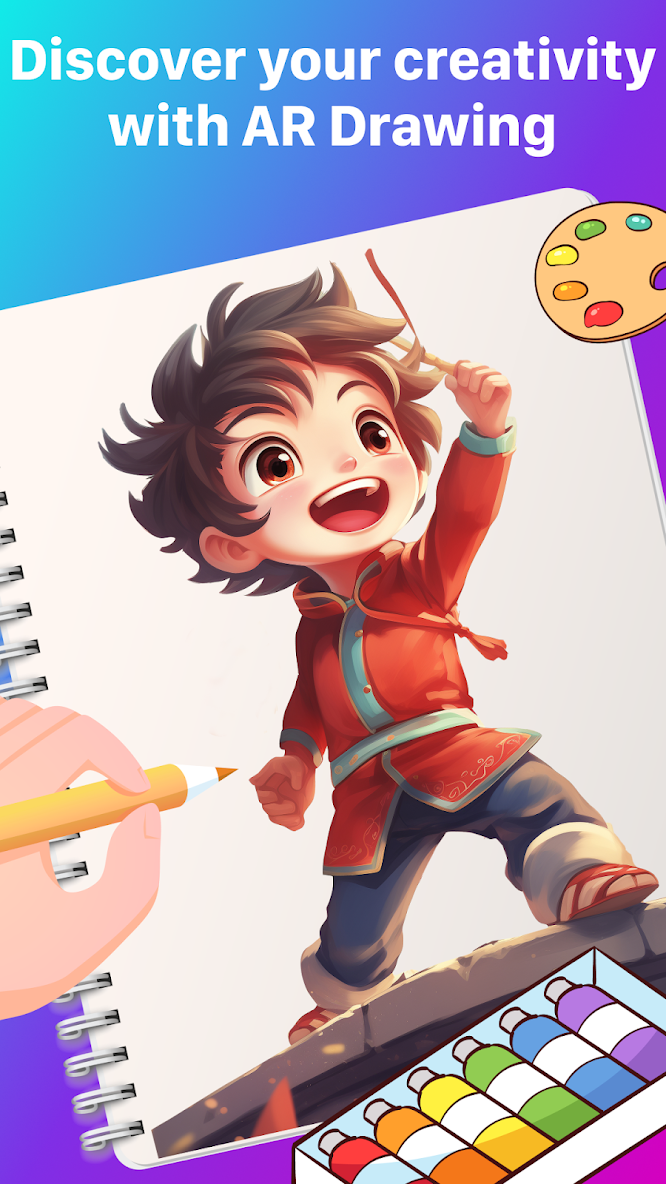 دانلود برنامه AR Drawing - Trace Drawing App اندروید | بازار