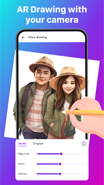 AR Drawing - Trace Drawing App - Image screenshot of android app