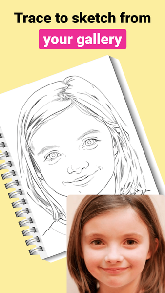 Sketch Photo: Learn to Draw - Image screenshot of android app