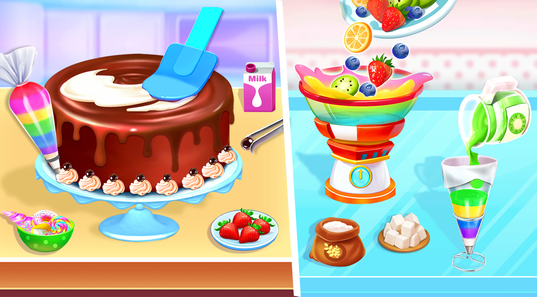 Cake Maker & Cake Baking Games - عکس بازی موبایلی اندروید