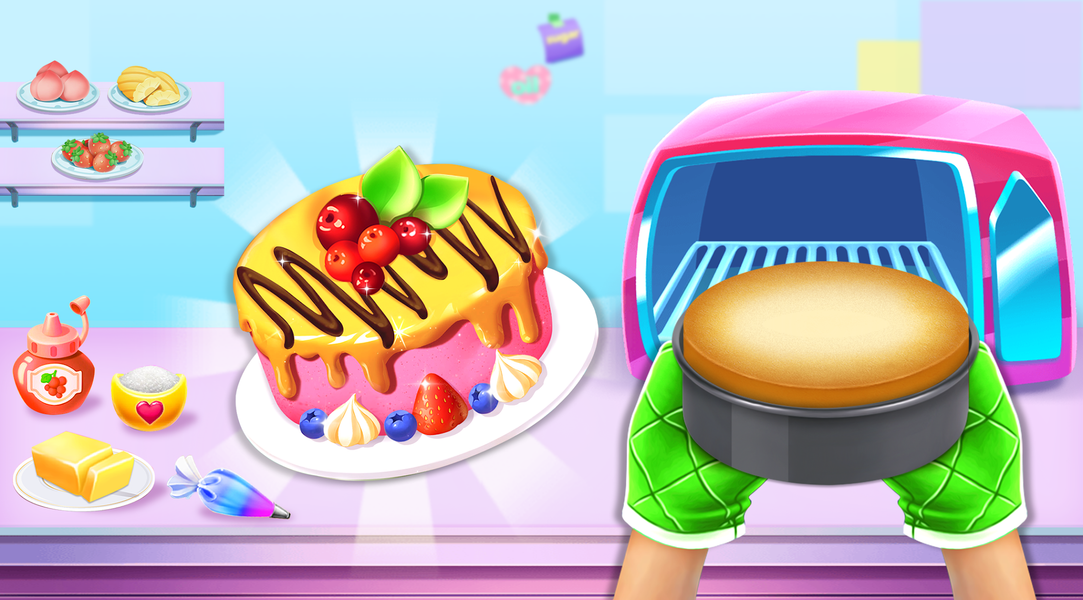 Cake Maker & Cake Baking Games - عکس بازی موبایلی اندروید