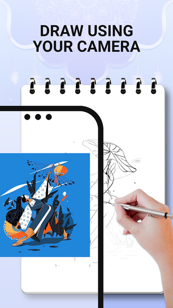 AR Line Drawing - Image screenshot of android app