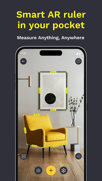 AR Ruler Camera Metter - عکس برنامه موبایلی اندروید