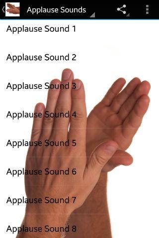 Applause Sounds - Image screenshot of android app