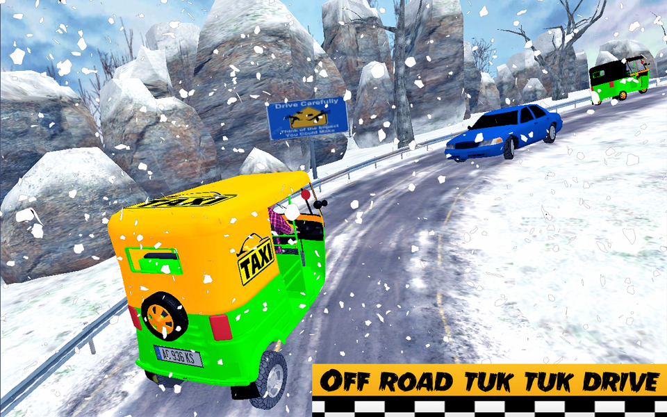 TuK Tuk Auto Rickshaw Simulato - عکس برنامه موبایلی اندروید