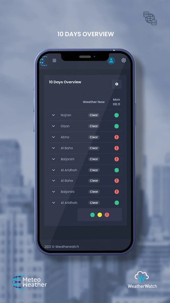 WeatherWatch - Image screenshot of android app
