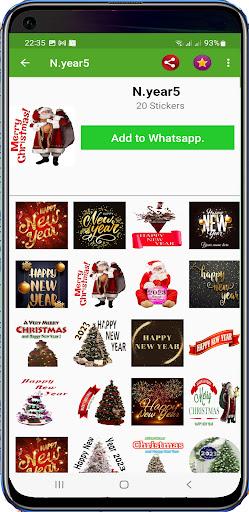 Happy New Year 2024 Stickers - عکس برنامه موبایلی اندروید