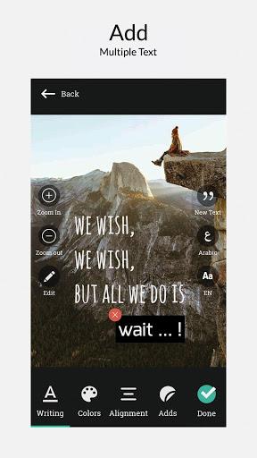 Font Studio - Text on photos & Editor - عکس برنامه موبایلی اندروید