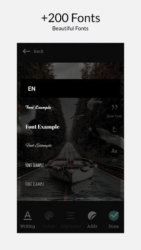 Font Studio - Text on photos & Editor - عکس برنامه موبایلی اندروید