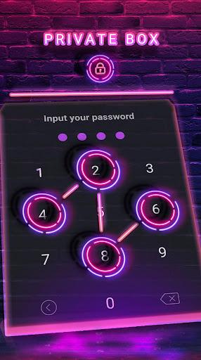 Neon Messenger for SMS - Emojis, original stickers - عکس برنامه موبایلی اندروید